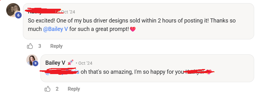 Member: bus driver design sold in 2 hours